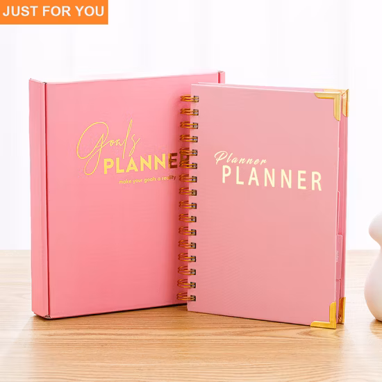 Hardcover Elastic Closure PU Leather Notebook with Dotted Lined Grid Inner Page Notebook Promotional Personalized Printed A5