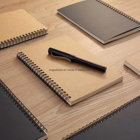 Custom Notebook with Logo Note Book Simple Design Hot Sale A5 Size Notebook