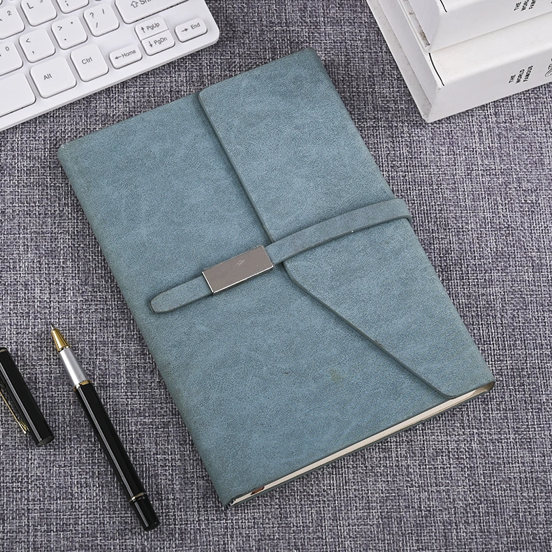 A5 Loose-Leaf Binder Spiral Notebook Folder Planner Organizer Journal Customize Stationery PU Leather Notebook