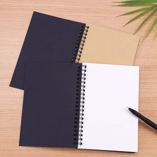 Black Paper Sketch Notebook for Drawing