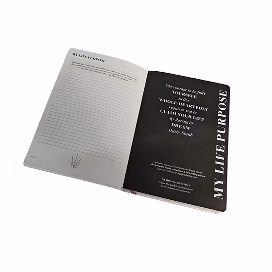 Hot Selling Good Quality A5 School Notebook, Wholesale PU Leather Hardcover Notebook, Fsc Paper Custom Printing Diary Notebook