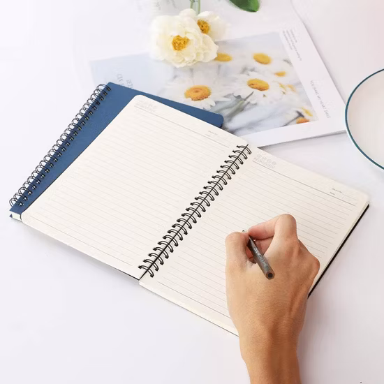 Wholesale Sketch Book B5 A5 A6 Wire Binding Drawing Sketchbook Hardcover Recycled Coil Notebook