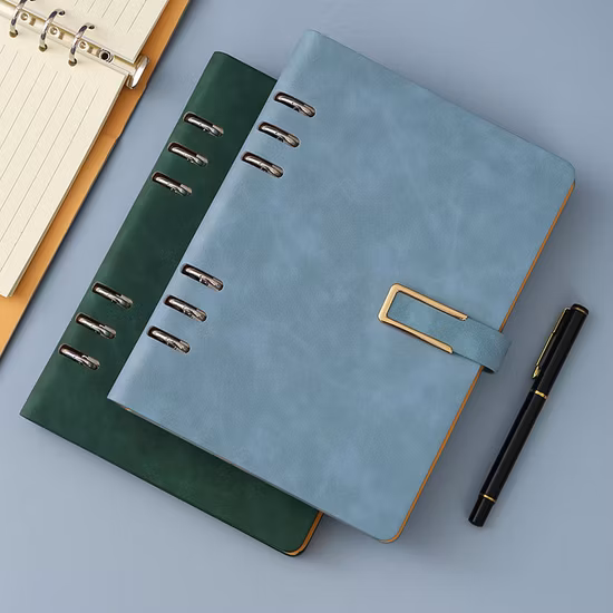 Custom Printed Logo Pages Plain Blank School Blank Note Book A5 B5 Spiral Notebook