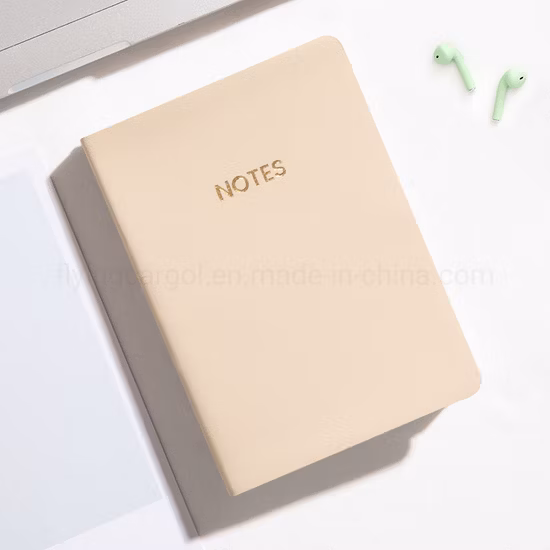 Custom A6 PU Leather Notebook Hardcover Journal Sketch Composition Exercise Book Paper Note Book